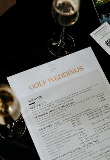 Golf weddings